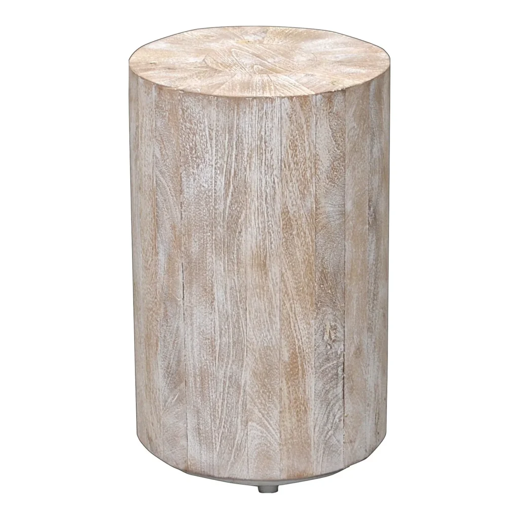 Driftwood Drum Table